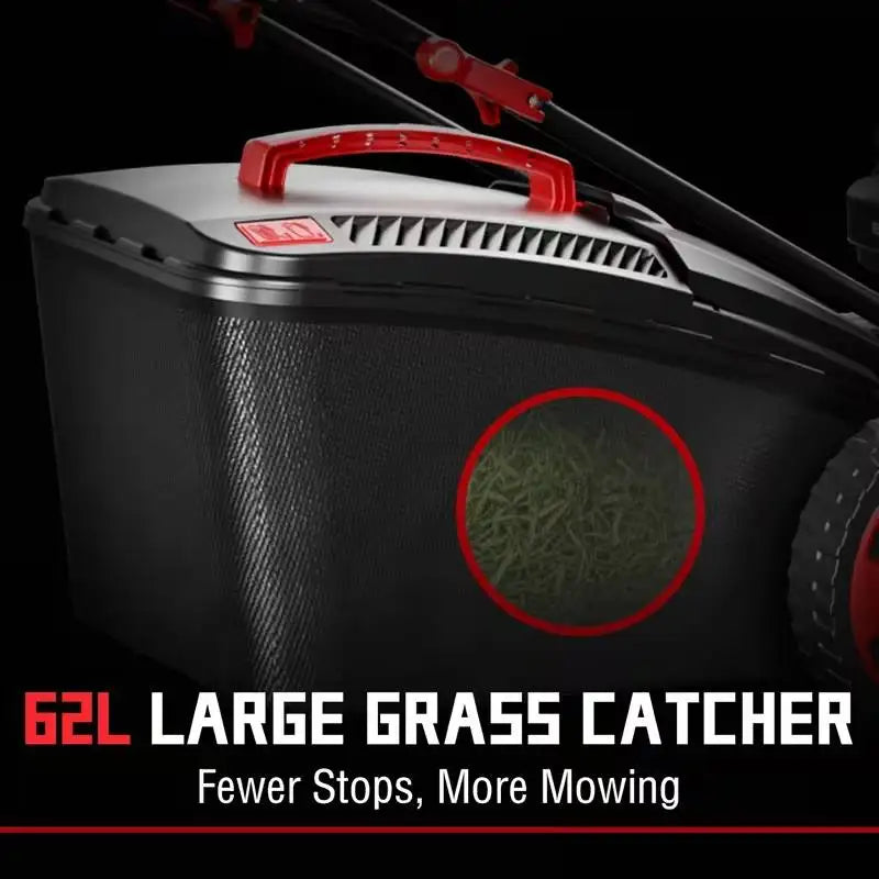 201cc 21-Inch Gas Lawn Mower | 3-in-1 Bagging, Side Discharge & Mulching, 7-Position Height, Hand Push or Self-Propelled