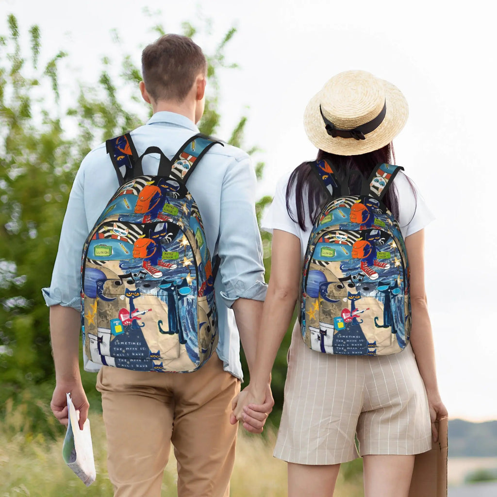 Pete the Cat Canvas Backpack – Everyday School Bag