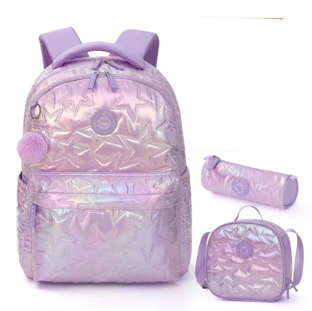 Teen School Backpack – Girls Oxford Book Bag