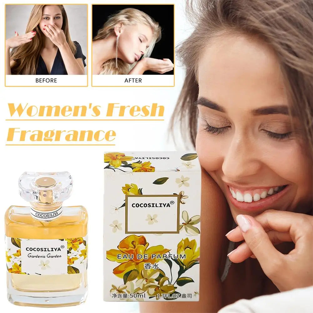Women's Natural Floral EDP 50ml – Long-Lasting Light Fresh Perfume