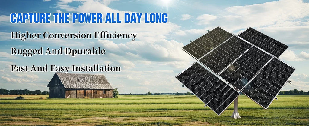 Premium 1000W–3000W Commercial-Grade Rigid Waterproof Solar Panel – Reinforced Glass Construction