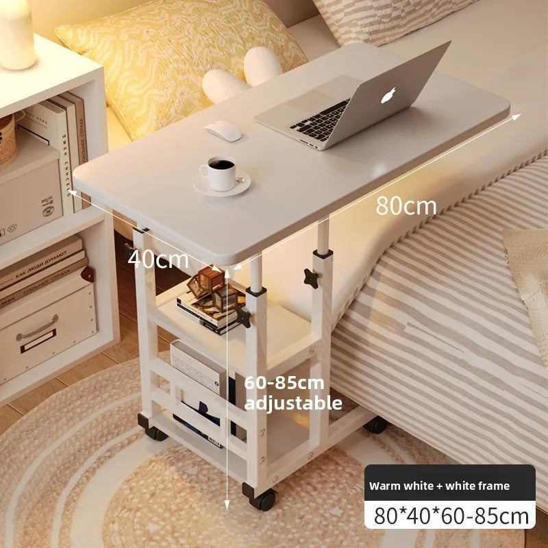 Bedside Laptop Holder & Reading Desk — Portable Bedside Table Board for Writing, Office & Computer Use