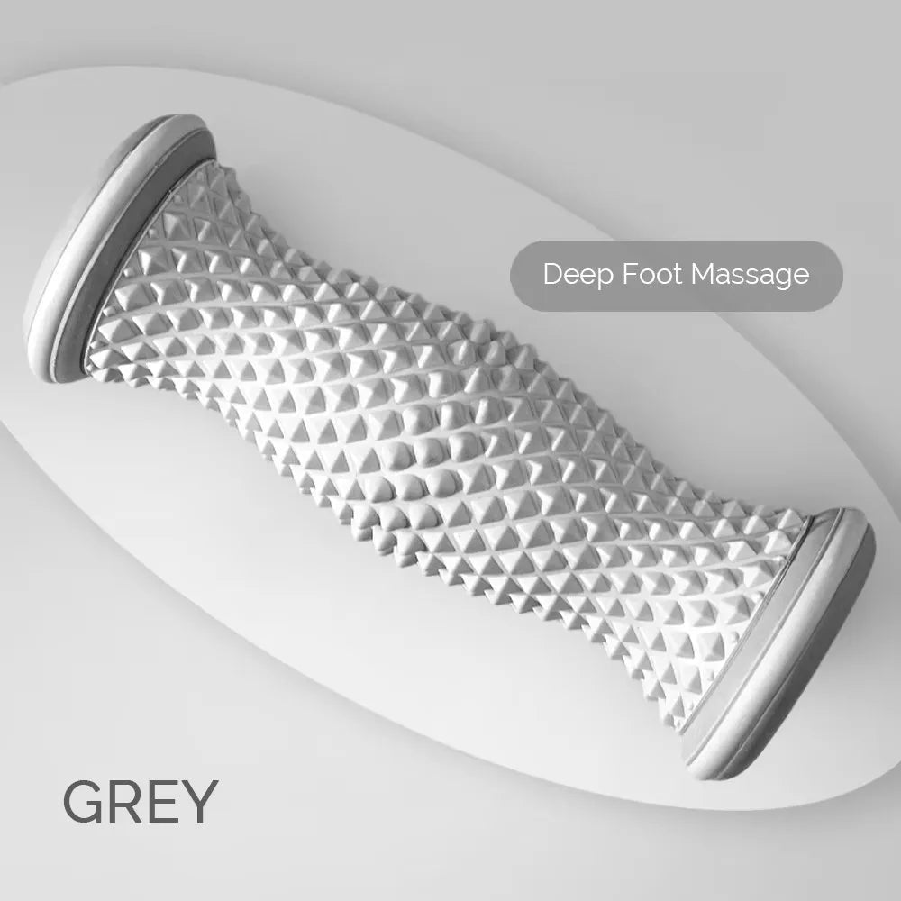 Foot Massage Roller — Plantar Acupressure Shiatsu Massager for Calf & Feet Relief