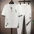 Men's Cotton Shirt & Trousers 2-Piece Set – High Quality Summer Fashion Suit M–4XL