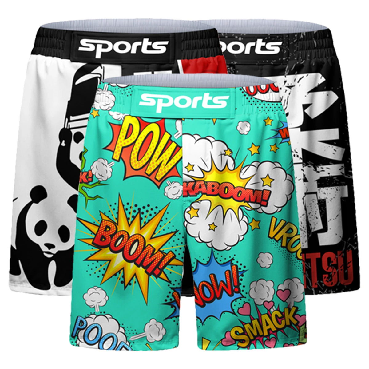 MMA BJJ Rash Guard 3D Print Compression T-Shirt & Pants – Durable Boxing Jogging Tracksuit