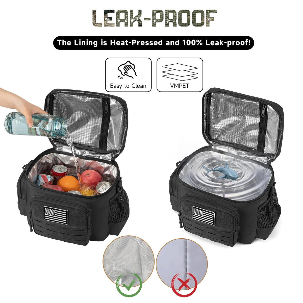 Tactical Thermal Cooler Bag – Heavy-Duty Lunch Carrier
