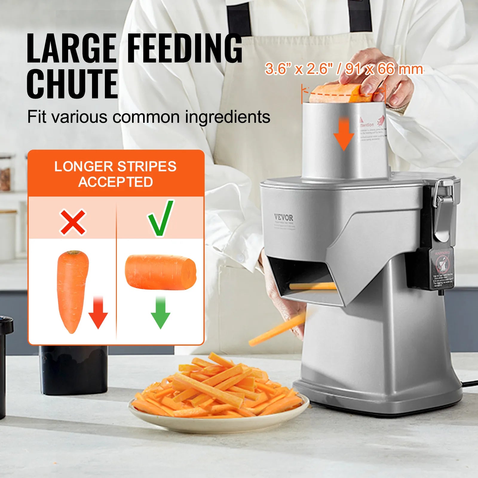 4-in-1 Electric Vegetable Slicer — Multifunctional Food Cutter for Slicing, Shredding, Dicing & Slitting