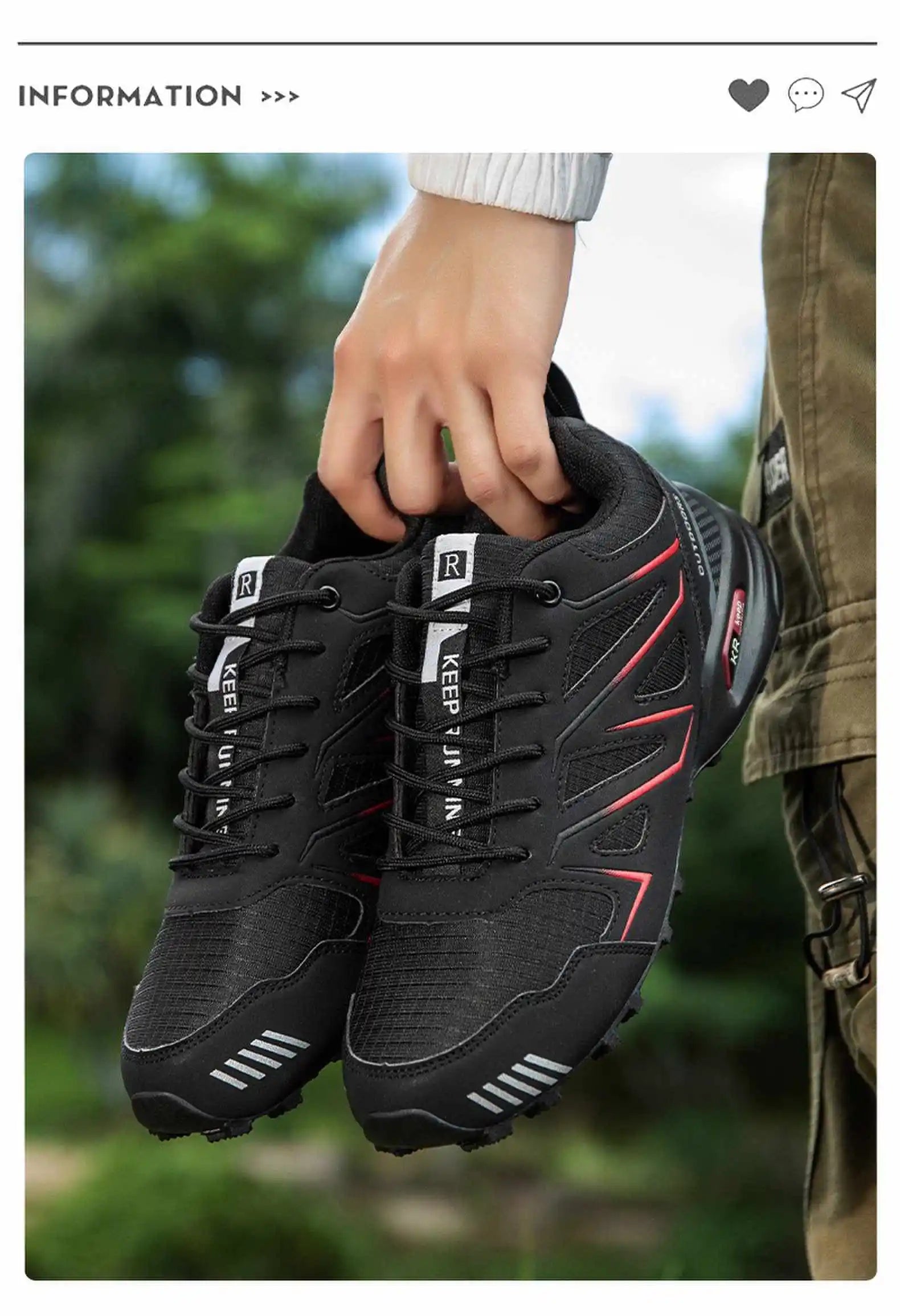 Men's Waterproof Hiking & Trekking Shoes – Tactical Outdoor Boots
