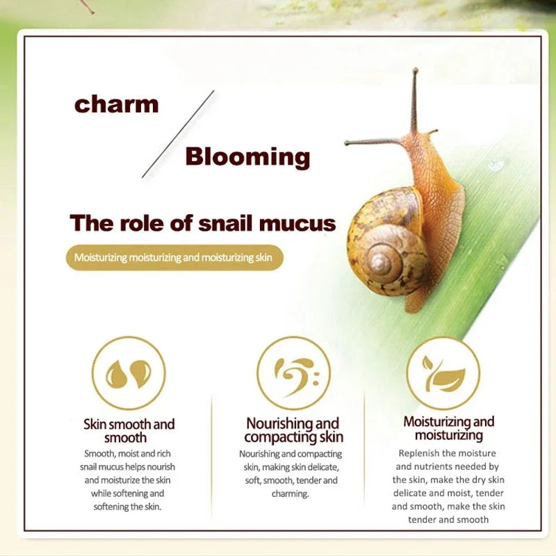 Snail Collagen Anti-Aging Skincare Set — Eye Serum & Face Cream Duo