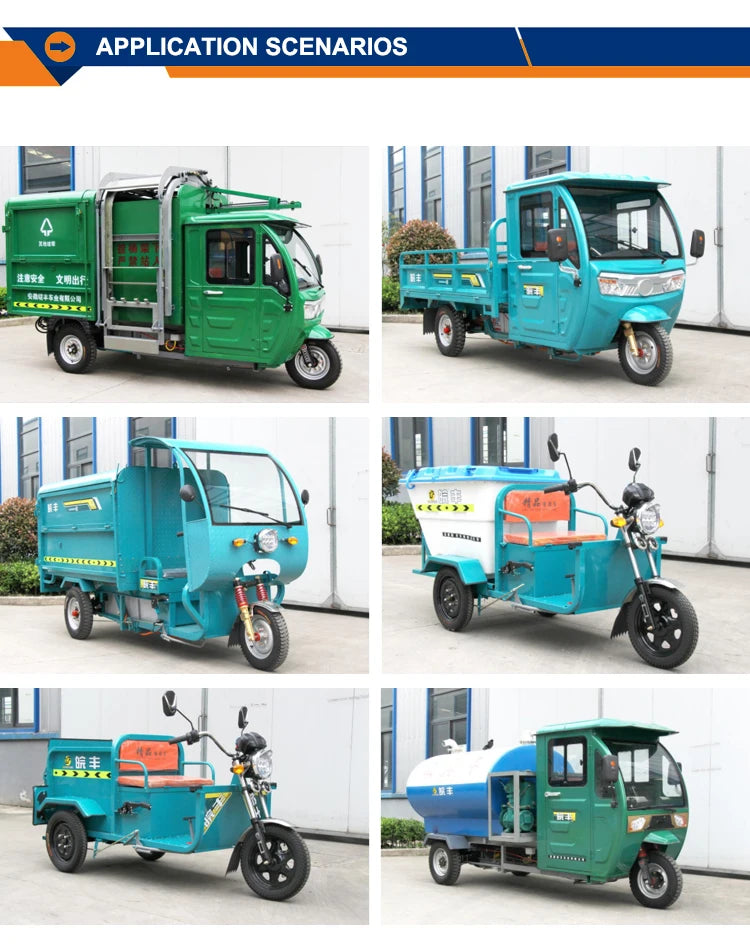 Electric Cargo Tricycle 3000W — Motorized 3-Wheel Adult Bike, EEC/DOT Certified