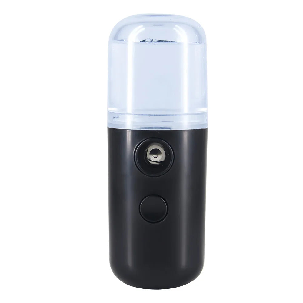 USB Nano Mist Facial Sprayer – Rechargeable Face Steamer & Skin Moisturizing Humidifier