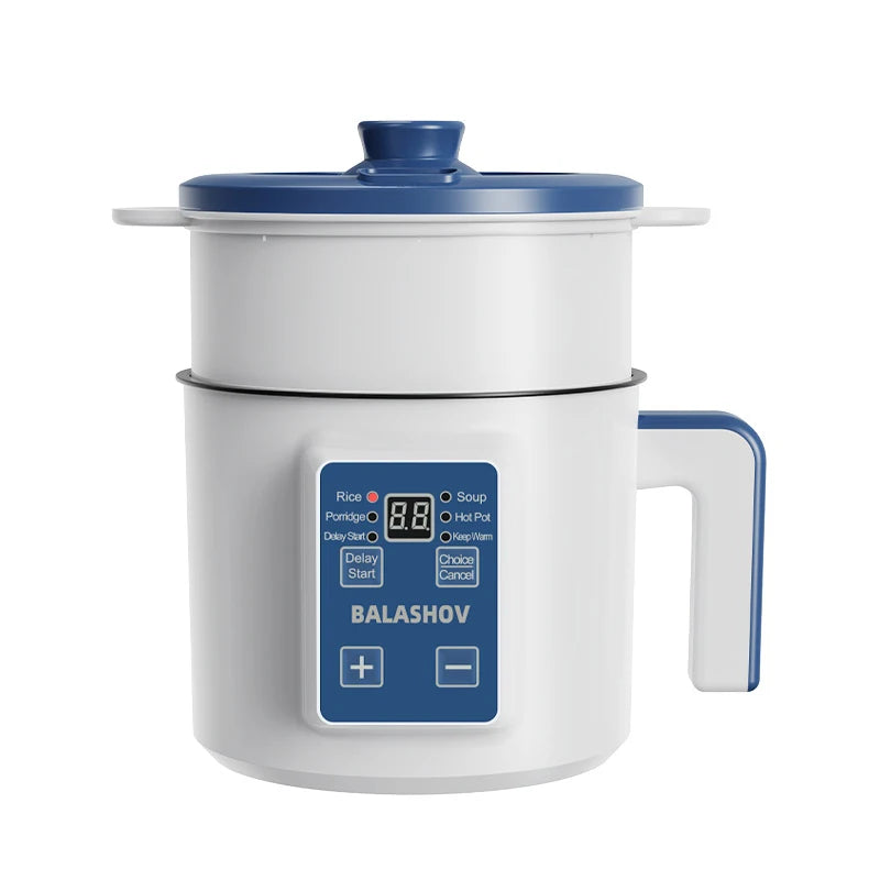 1.7L Electric Rice Cooker – Non-Stick, Single/Double Layer, 220V Smart Mechanical MultiCooker for Home