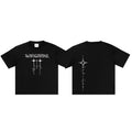 Y2K Harajuku Vintage Tour Graphic Oversized T-Shirt — 100% Cotton Streetwear Tee Unisex
