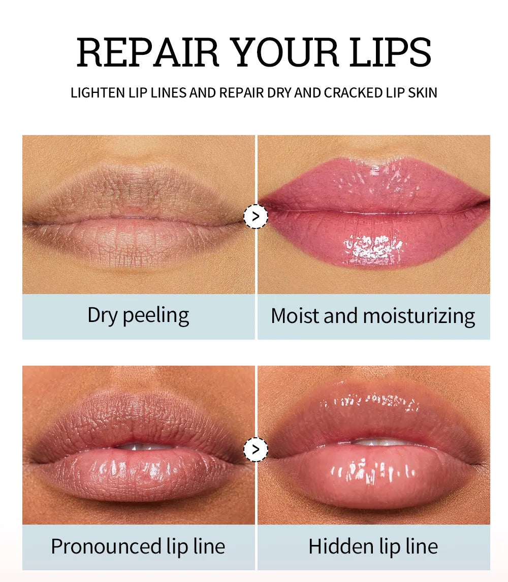 6 colors Lip Gloss Long lasting Moisturizing Mirror Lip Oil, Fruit Flavor, Pudding Lip Moisturizing, Water Radiant Lip Honey
