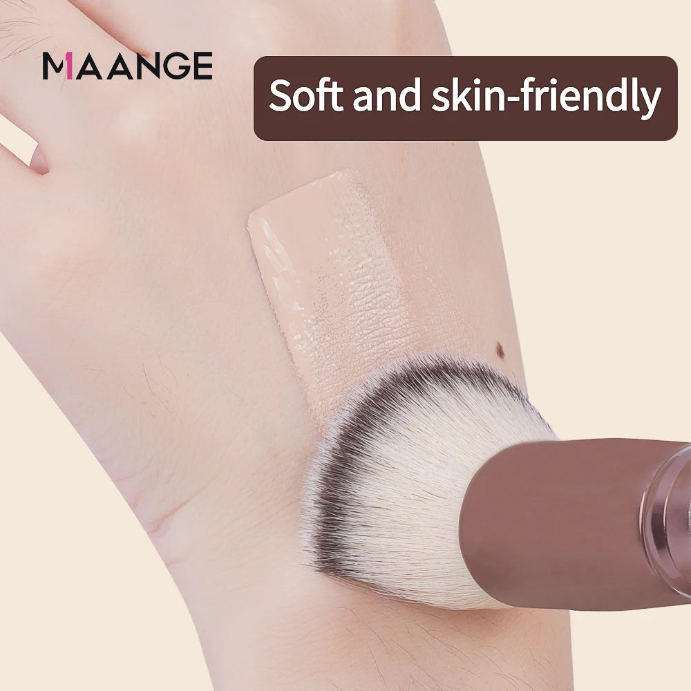 MAANGE Single Makeup Brush with Box — Foundation & Blush