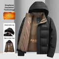 Men's Graphene Windproof Hooded Jacket — Lightweight Technical Outer Shell