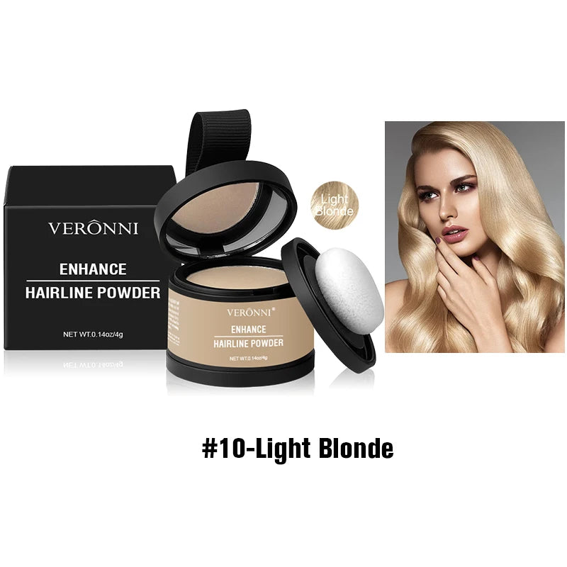 Waterproof Hairline Shadow Powder — Instant Root Cover & Scalp Filler (4g)
