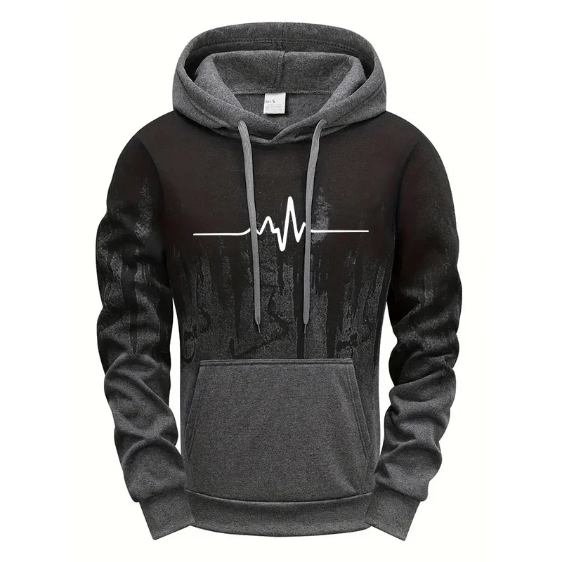 Men's High-Quality Hoodie & Sweatpants Set – Versatile Casual Comfort Daily Jogging Tracksuit