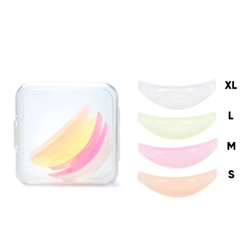 5-Pair Silicone Lash Lifting Perm Rods Set