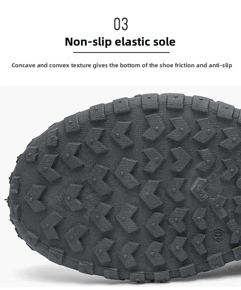 Men's Thick-Sole Anti-Slip Outdoor Platform Sport Shoes