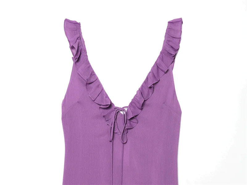 Ruffled Wrinkled Chic Personality Dress — Casual Spring Summer Women's Fashion Dress