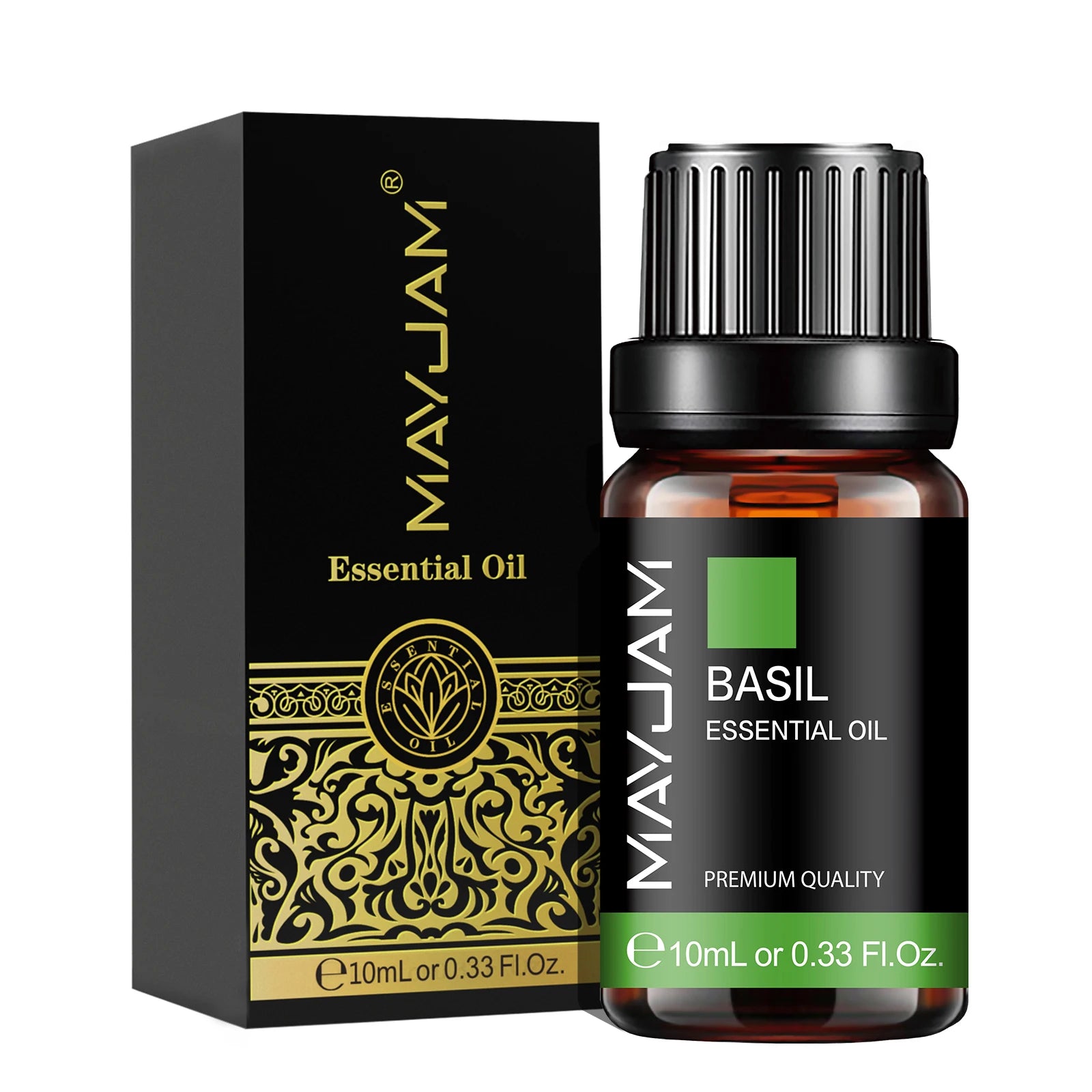MAYJAM Essential Oils — Lavender, Lemongrass, Jasmine, Vanilla, Eucalyptus & Rose for Diffusers & Candle Making