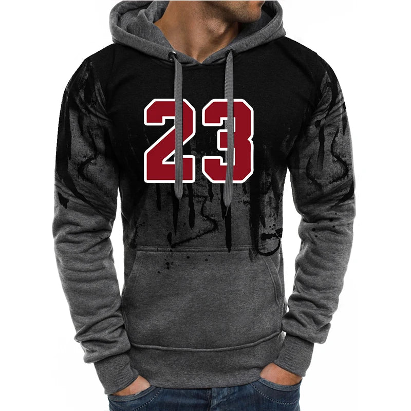 Men's Casual Hoodie & Sweatpants Set – Comfortable Autumn Winter Daily Sport Jogger Suit