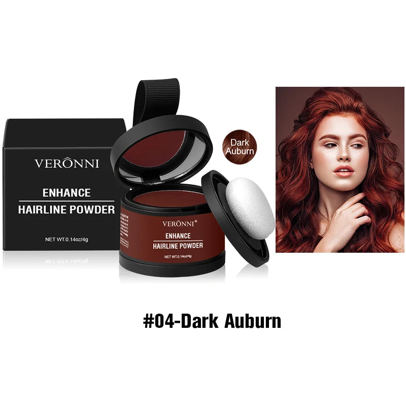 Waterproof Hairline Shadow Powder — Instant Root Cover & Scalp Filler (4g)