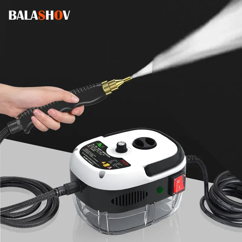 Steam Cleaner – High Temperature Sterilization for AC, Kitchen Hood & Car (110V US / 220V EU)