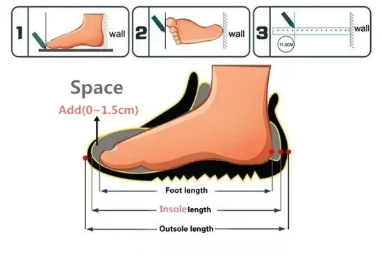 Men's Breathable Designer Casual Sneakers — Sizes 35-50
