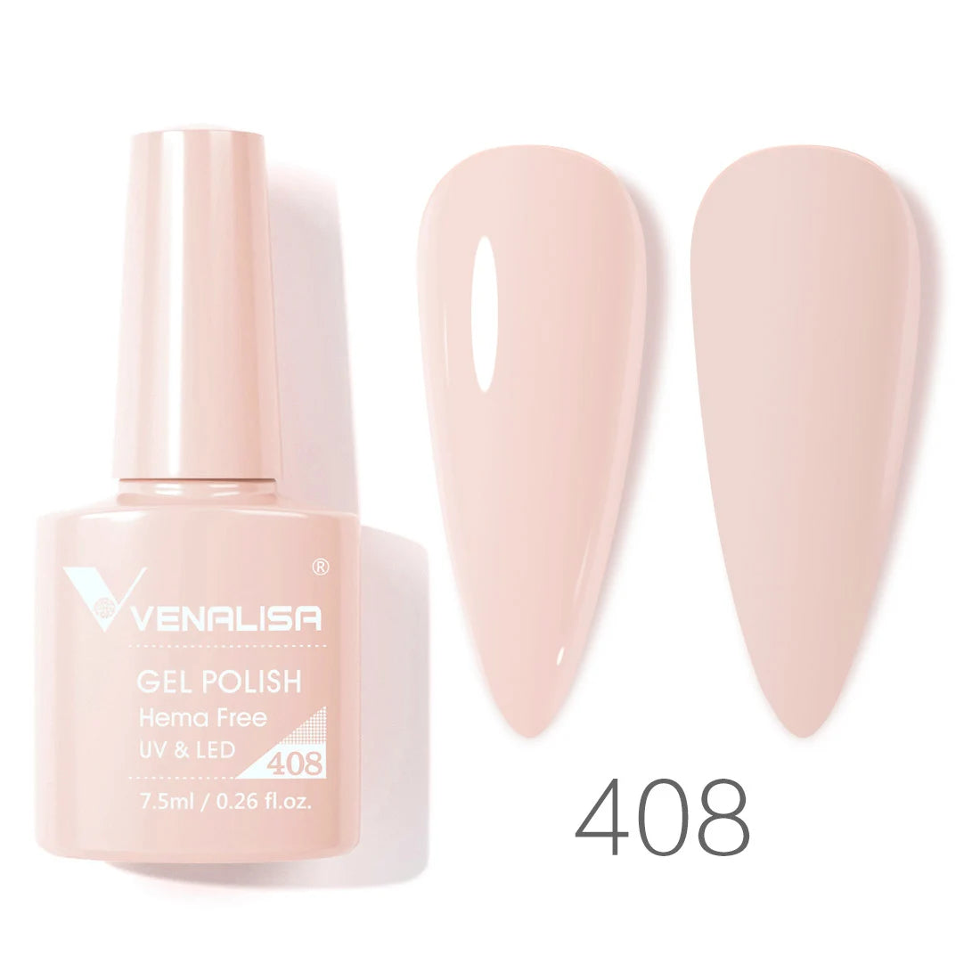 Venalisa VIP4 Gel Nail Polish 7.5ml — Soak Off UV/LED Long-Lasting Color