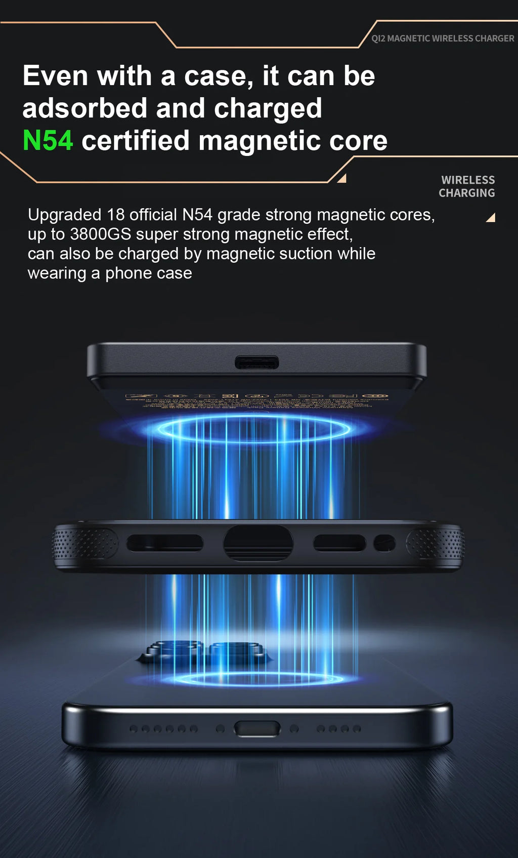 Qi2 Magnetic Power Bank — 15W MagSafe Fast Wireless Charging for iPhone