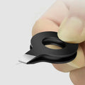 Slant Tip Eyebrow Hair Remover Tweezer — Hollow Handle