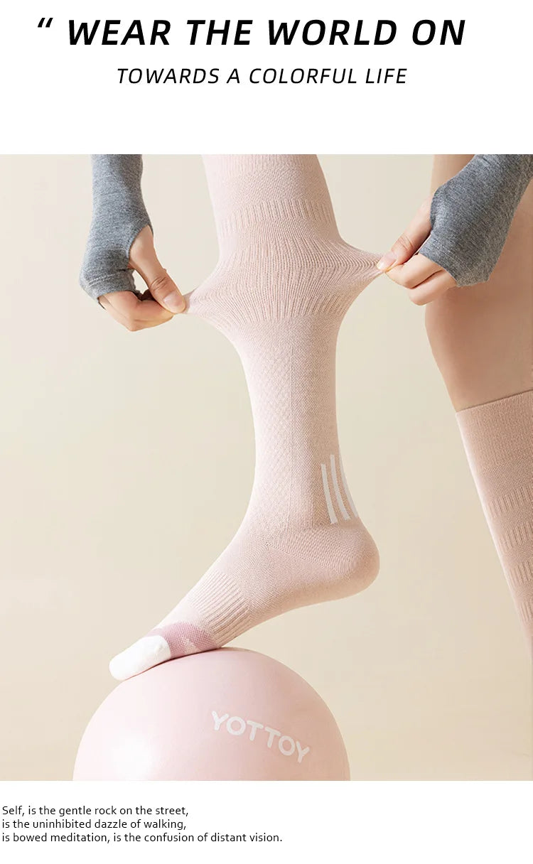 Women's Compression Sports Socks – Knee-High Fit