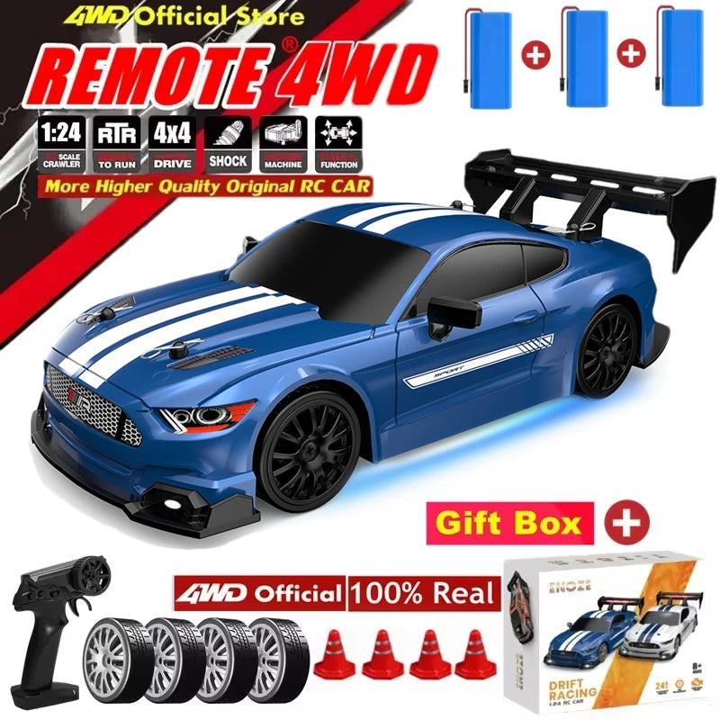 4WD RC Drift Car – GTRPRO AE86PRO 4x4 Racing RTR Remote Control Vehicle