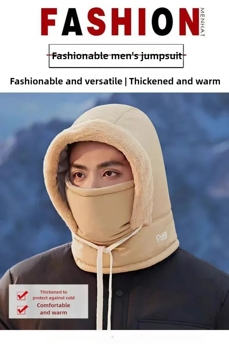Winter Trapper Hat with Fleece Lining and Ear Flaps