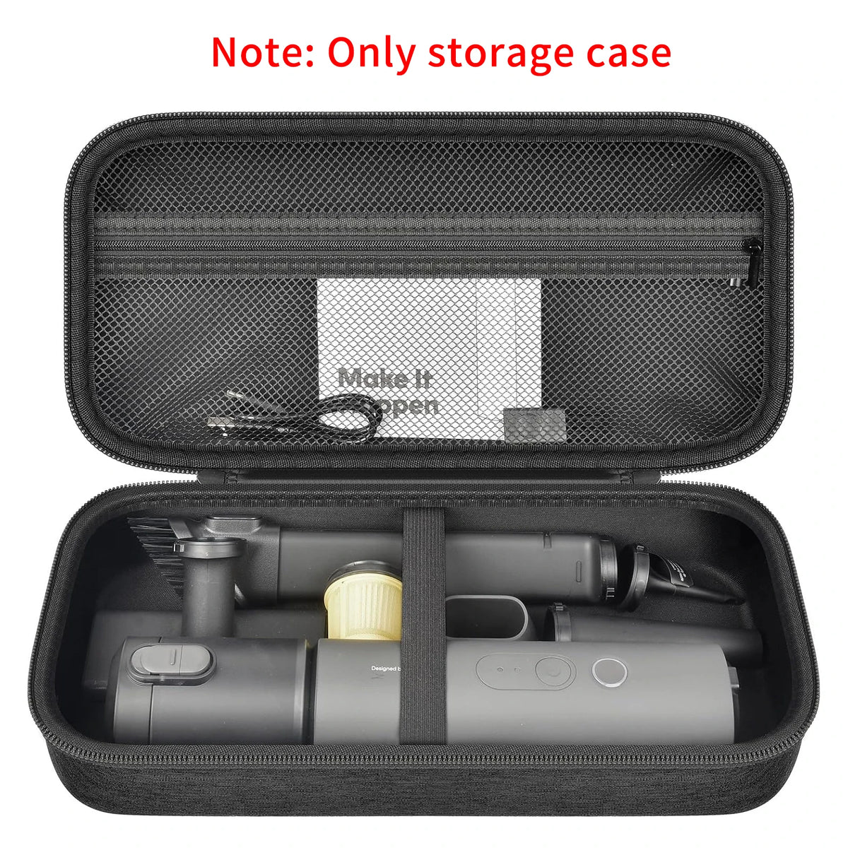 Car Vacuum Storage Case – Hard EVA Organizer for HOTO