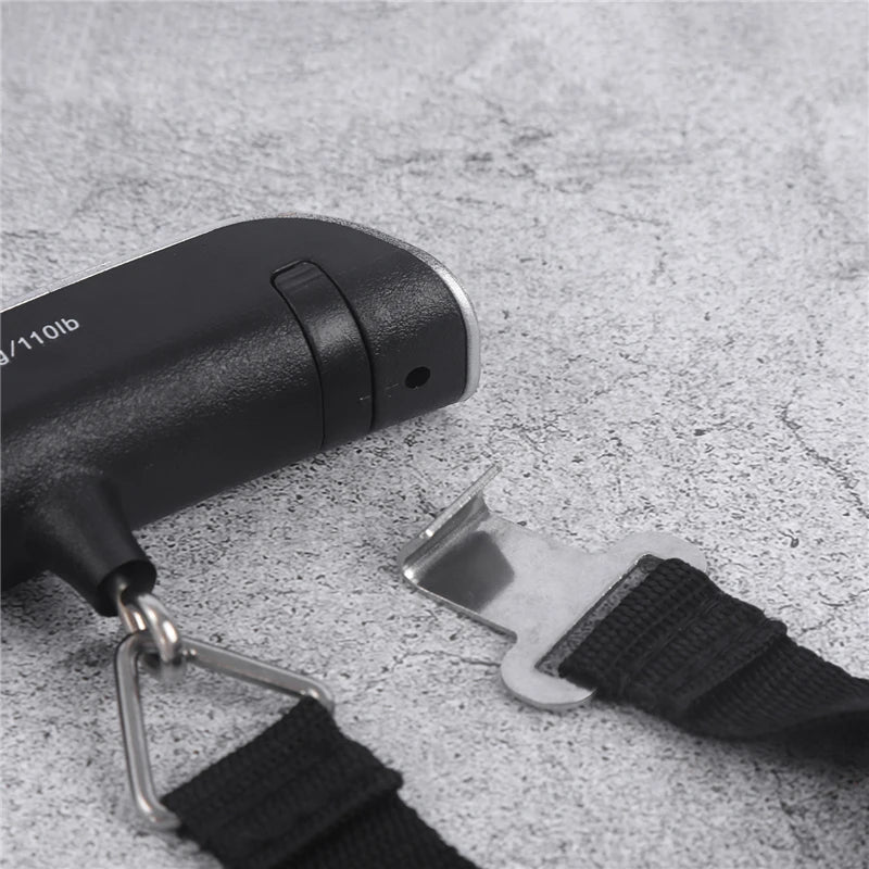Portable Digital Luggage Scale – 110 lbs LCD Baggage Checker