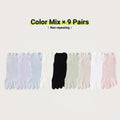 Women's Cotton Toe Socks – Breathable Mesh