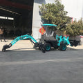 Diesel 4x4 Backhoe Loader – Mini Towable Front Loader & Rear Excavator