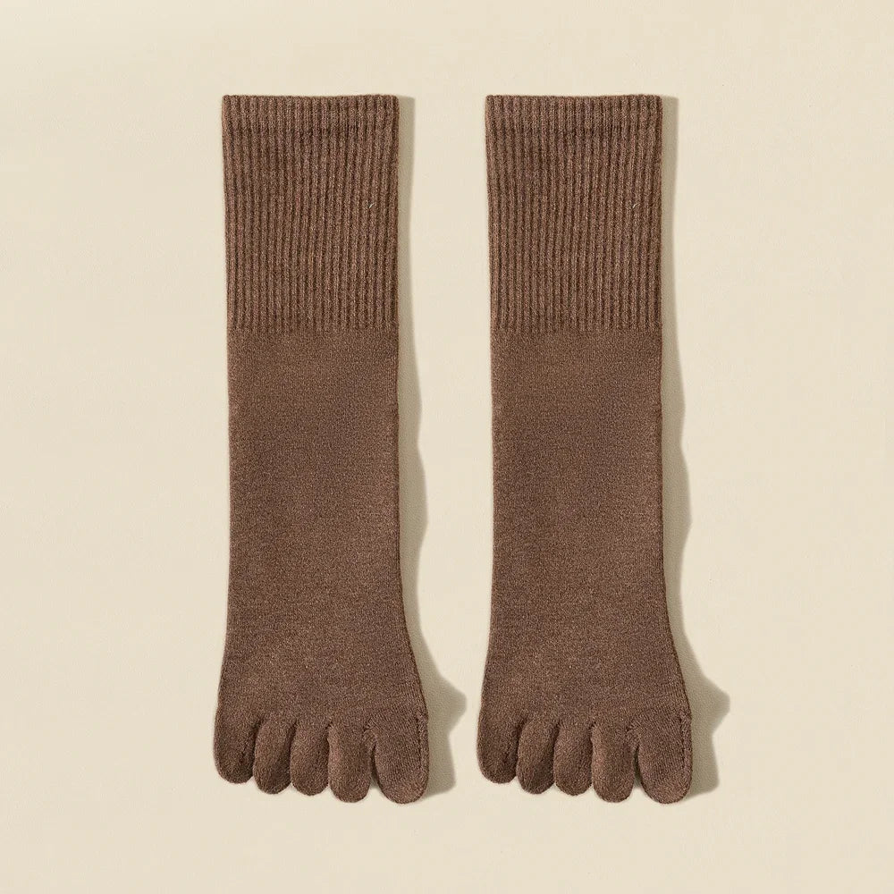 Men's Wool-Blend Five-Toe Socks