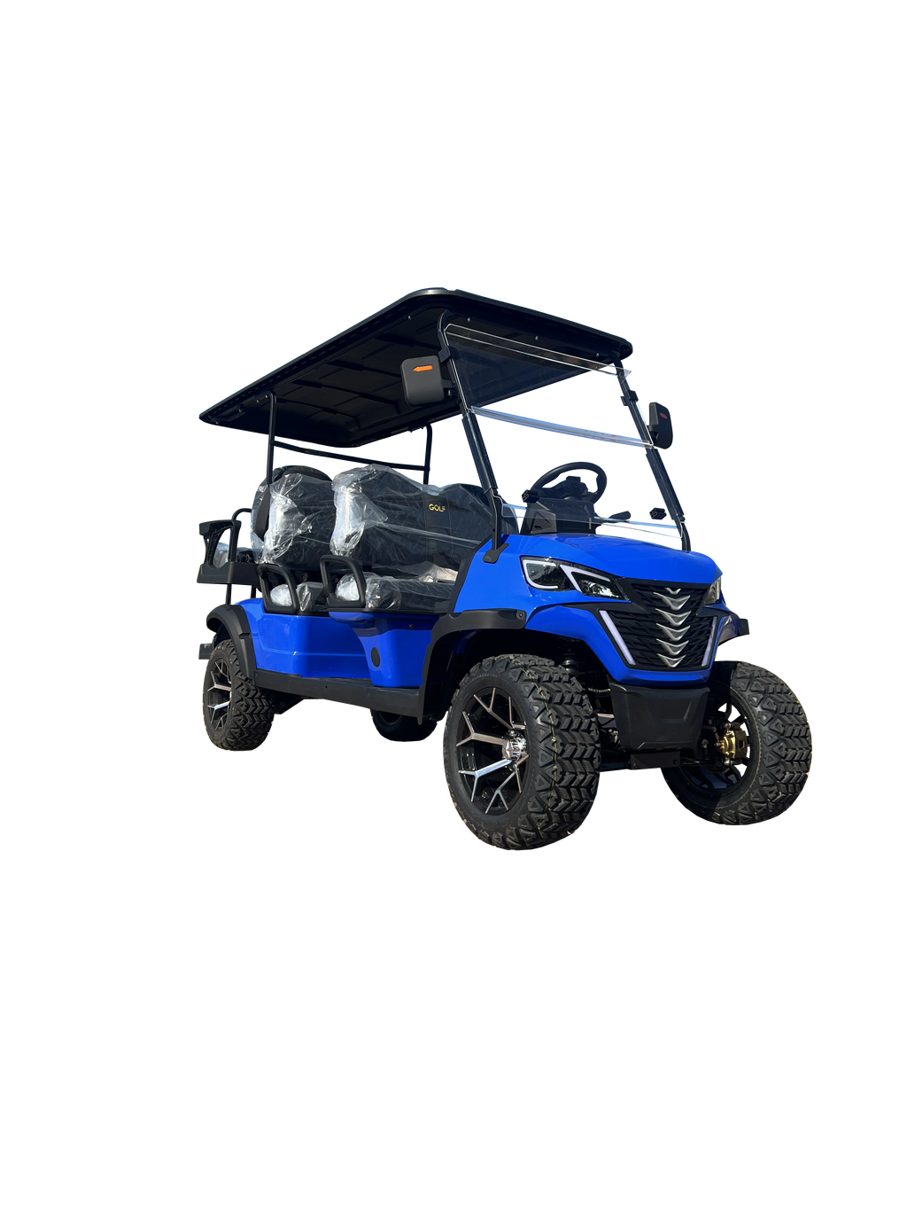 2026 Latest Solar Panel Charging Customized Off-Road 60V 4KW/5KW Outdoor Hunting Car Legal Electric Golf Cart
