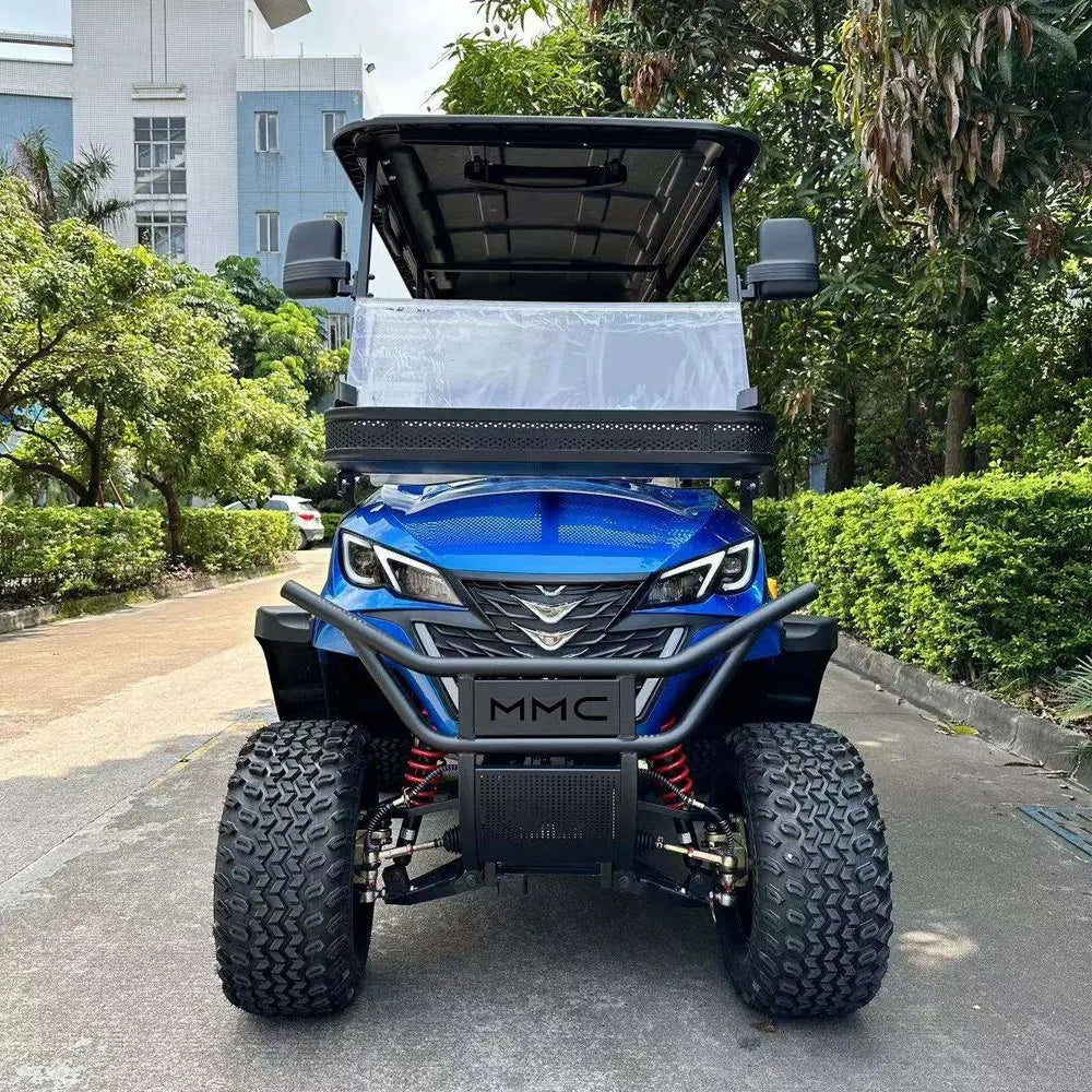 Supreme Luxury Electric Golf Cart — 4WD Off-Road 2/4/6 Seater, 48V–72V, 4–7.5kW