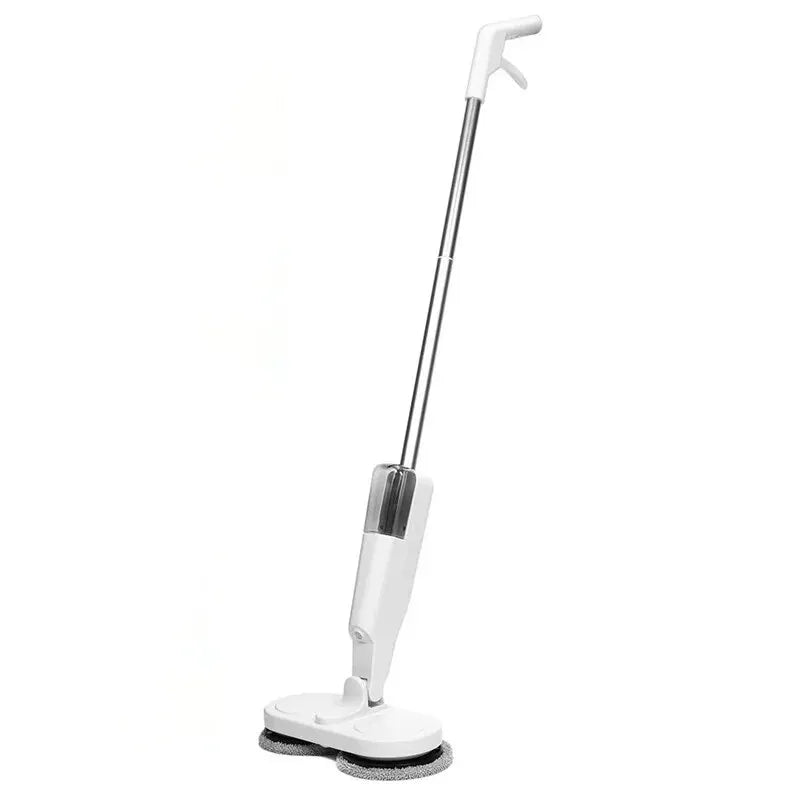 2-in-1 Wireless Electric Spin Mop & Floor Scrubber
