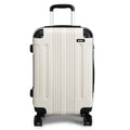 Kono ABS Hard Shell Spinner Luggage — 4-Wheel 360° Trolley Suitcase (19"/24"/28")