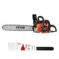 58CC 20" Gas Chainsaw — 3.22HP Cordless Gas-Powered Saw