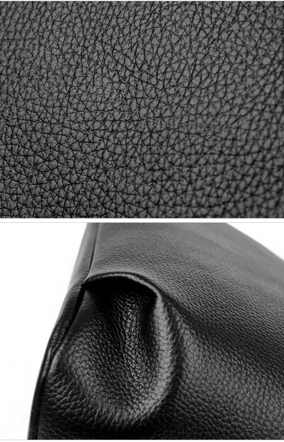 VANDERWAH Luxury Microfiber Leather Flap Shoulder Bag – Small Casual Tote Handbag for Women