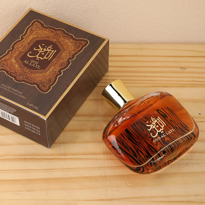 Oud Wood & Sandalwood Men's Perfume – Warm Spicy Oriental Luxury Fragrance