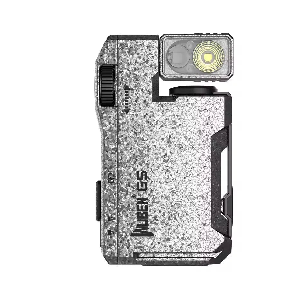 Wuben G5 EDC Pocket Flashlight – 400 Lumens, Dual Light Sources, RGB & USB-C Rechargeable