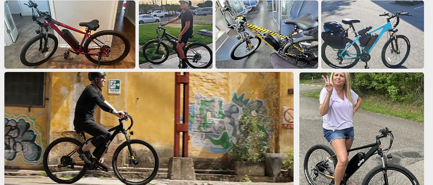 Qlife Racer Electric Bike for Adults – 21-Speed Mountain Ebike, 750W Motor, 40-Mile Range